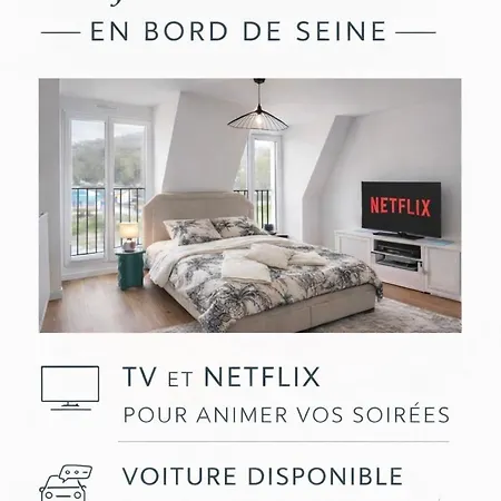 Cocon Seine Parisii Lägenhet